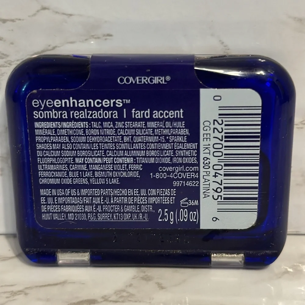 Covergirl eyeshadow in color platina 630 discontinued